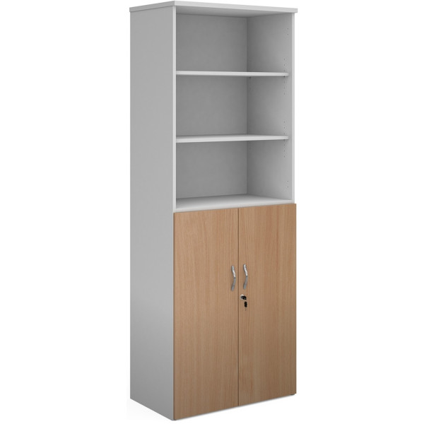 Maestro Combination Units with Wood Doors and Open Tops